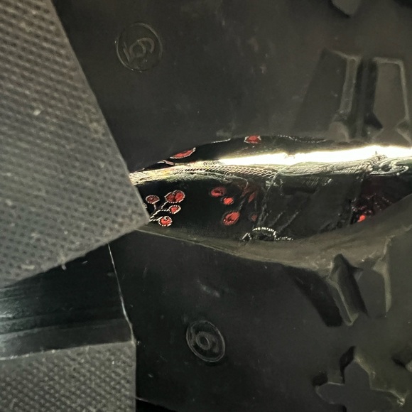 Diba Embroidered Floral Tapestry Ankle Boots | Lace Up Zip | Size 6 - Picture 6 of 11